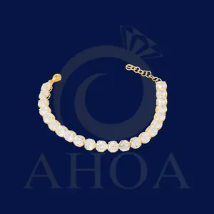 Lắc Tay V&agrave;ng 610 Đ&aacute; Nam Phi 1 Chỉ 9 - Ho&agrave; HIếu Jewelry