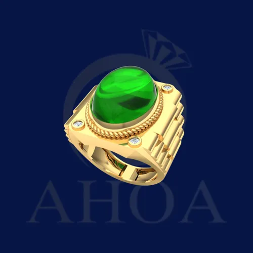 nhẫn nam NA7573 nặng 2chỉ4 v&amp;agrave;ng 610 - image 3