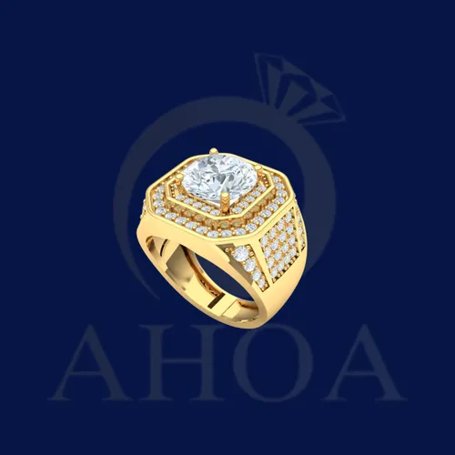 nhẫn namNA7498B nặng 2chỉ v&amp;agrave;ng 610 - image 1