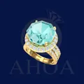 Nh&amp;atilde;n nữ NU8098 đ&amp;aacute; Hoa Hồng nặng 9ph&amp;acirc;n v&amp;agrave;ng 610 - image thumbs 8