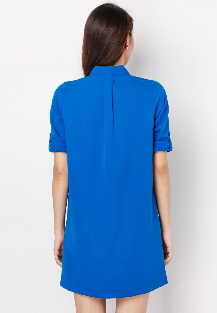 INNER CIRCLE - Đầm Su&ocirc;ng Cổ V - Photo 4