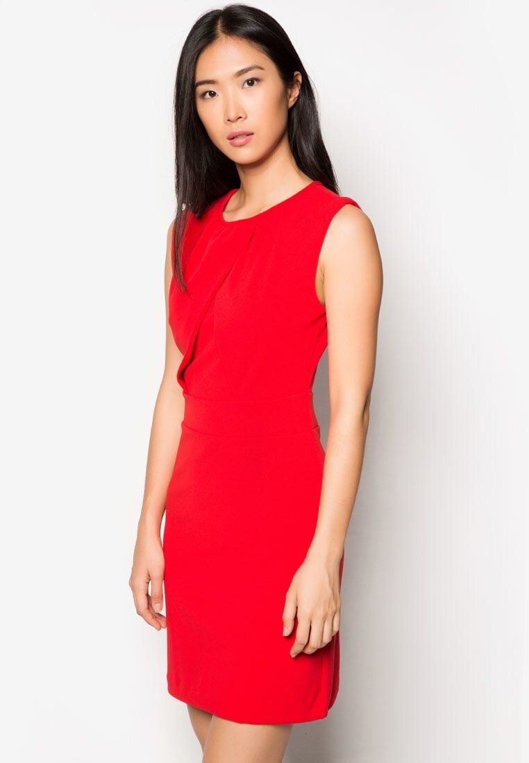 MANGO - Đầm May Đắp Ch&eacute;o