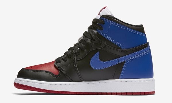 Air Jordan 1 Top Three sẽ được ph&aacute;t h&agrave;nh dưới định dạng size GS
