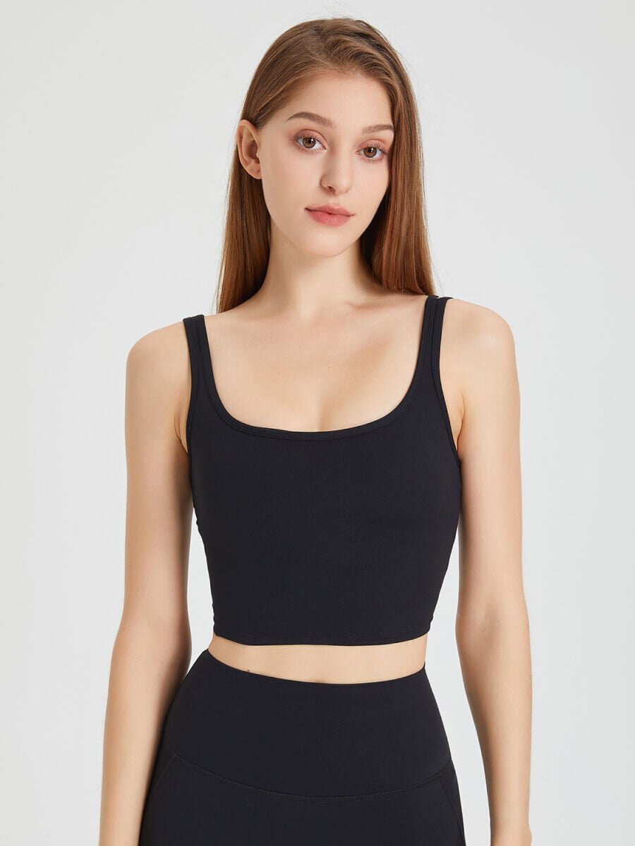 &Aacute;o croptop tập gym yoga