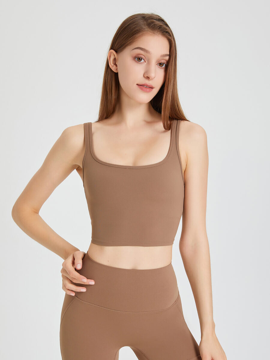 &Aacute;o croptop tập gym yoga