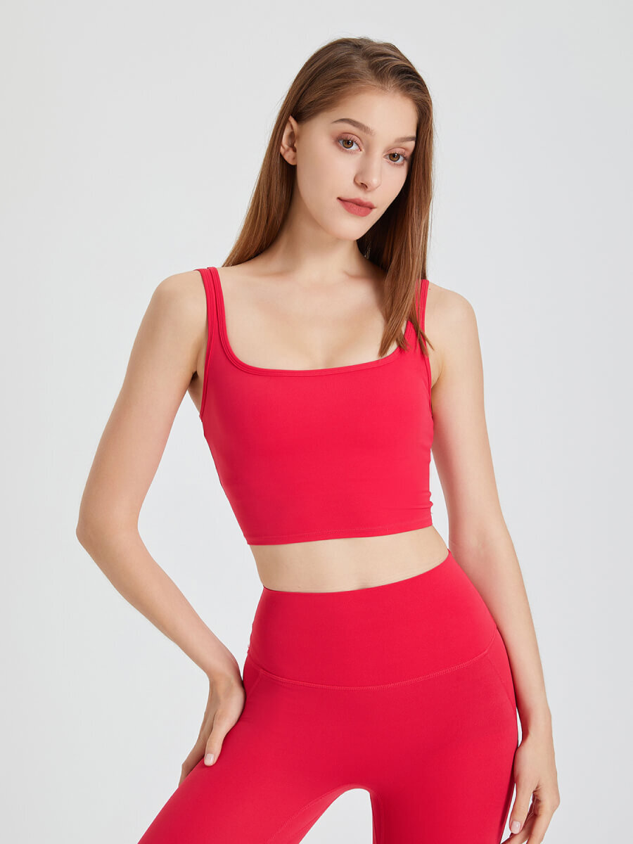 &Aacute;o croptop tập gym yoga