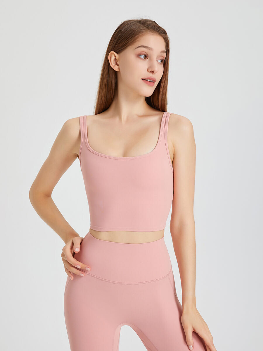 &Aacute;o croptop tập gym yoga