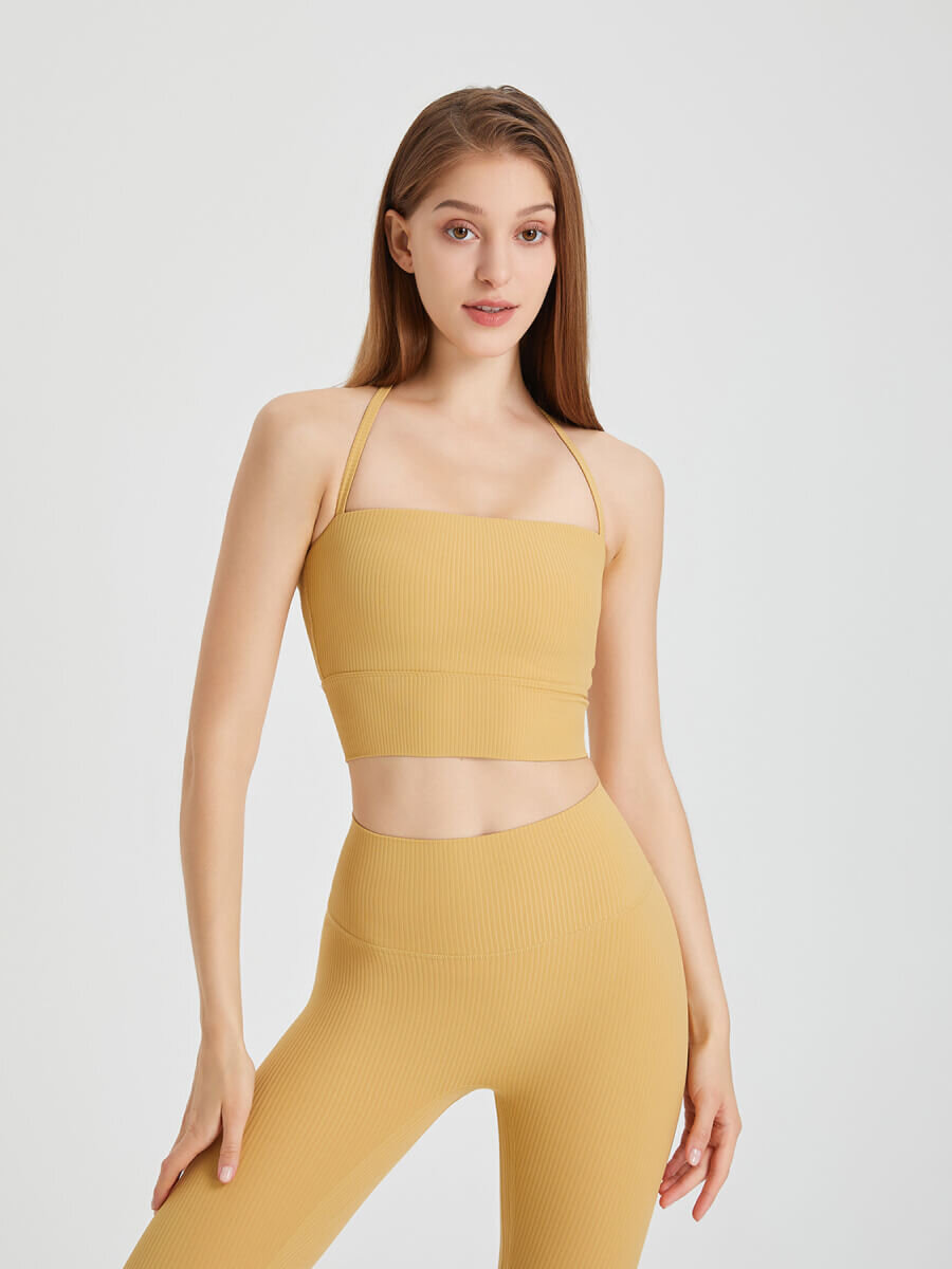 &Aacute;o tập croptop d&acirc;y