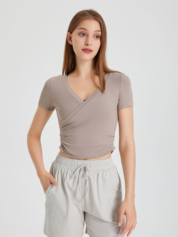 &Aacute;o thun tập gym yoga