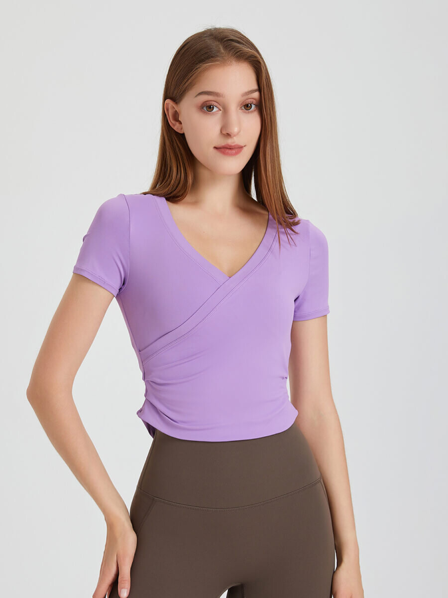 &Aacute;o thun tập gym yoga