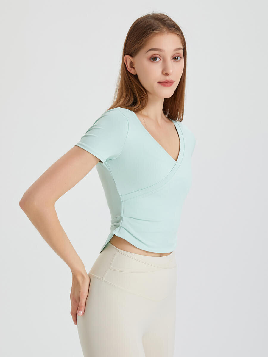 &Aacute;o thun tập gym yoga