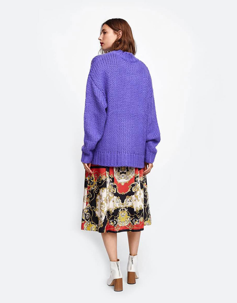 &Aacute;o thun nữ d&agrave;i tay  họa tiết phong c&aacute;ch H&agrave;n Quốc thu đ&ocirc;ng - Ảnh 2