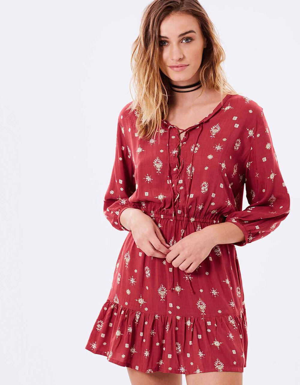 Đầm b&egrave;o tay lỡ - Ảnh 1