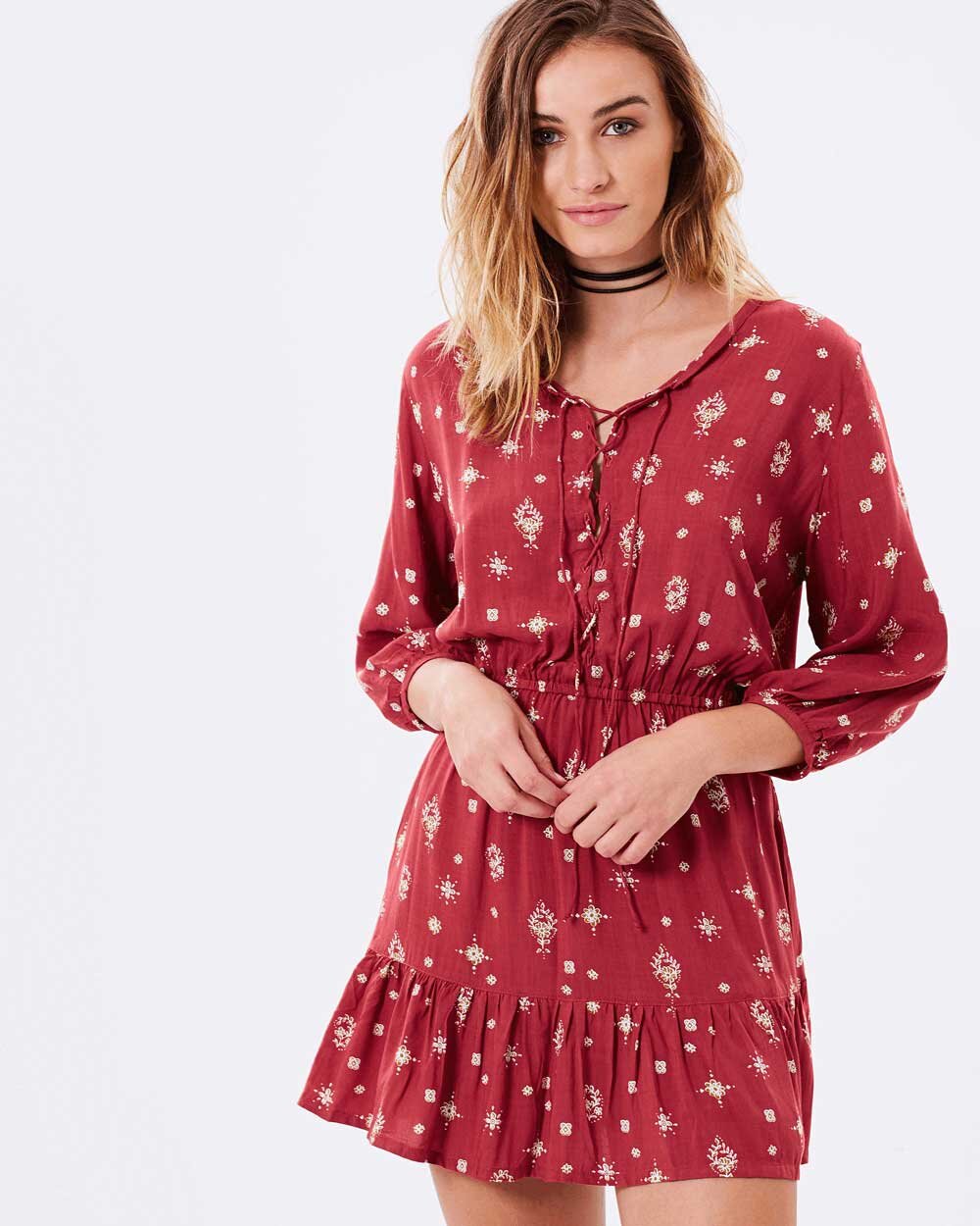 Đầm b&egrave;o tay lỡ - Ảnh 4