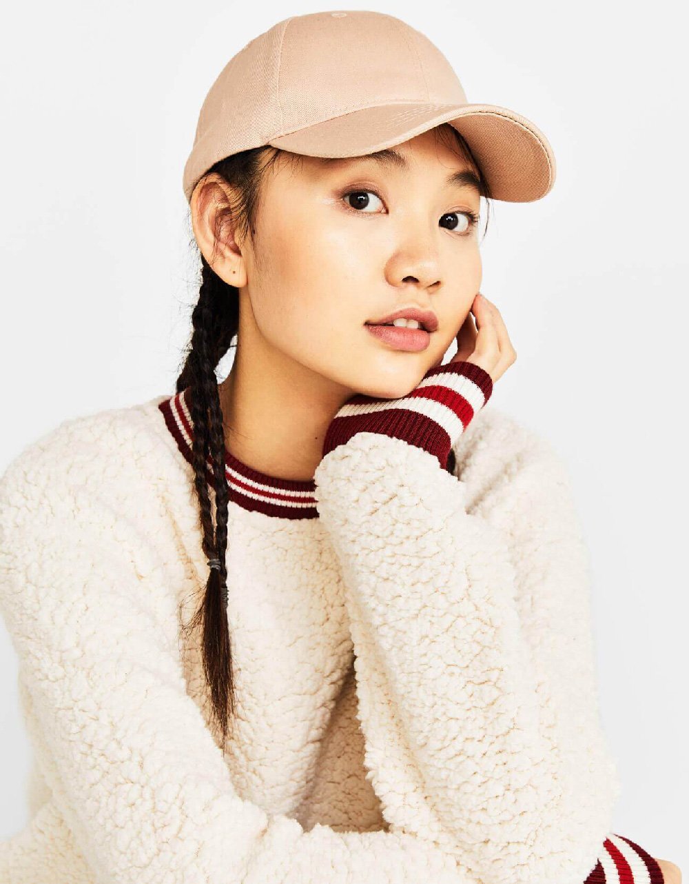 Mũ b&oacute;ng ch&agrave;y chống nắng kiểu H&agrave;n Quốc - Ảnh 3