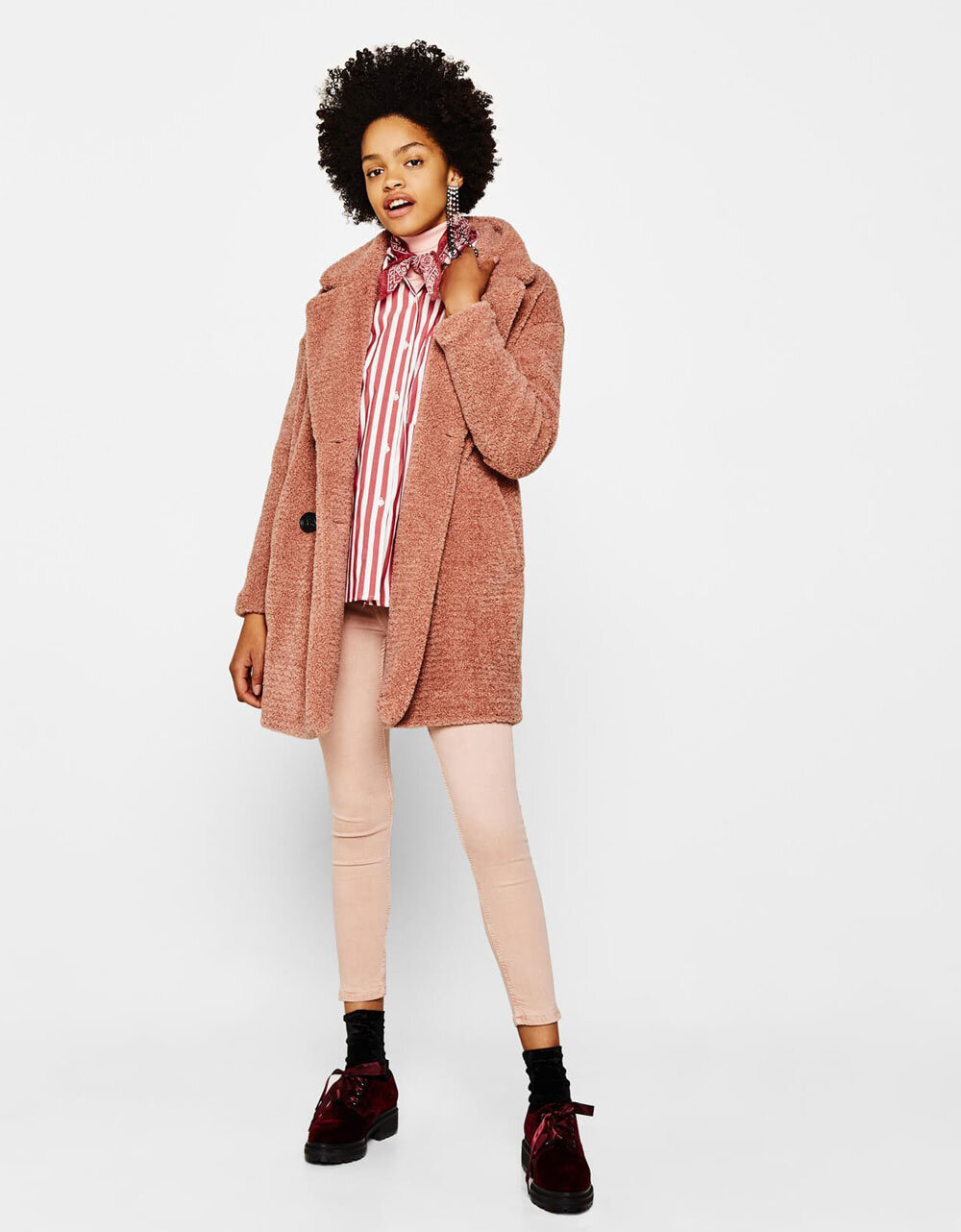 Quần Jean kaki nữ ống b&oacute; - Ảnh 3